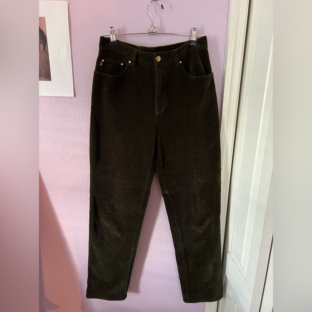 Ralph Lauren Green Corduroy Jeans